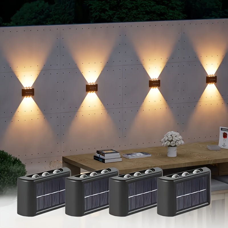 Lighting Decoration Outdoor - LED Solarlamp Buiten Waterdicht Solar Wandlamp