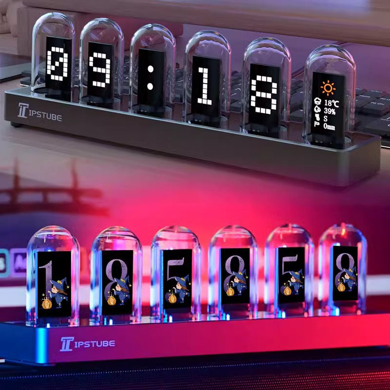 Lighting Decoration Ideas For Home - RGB Nixie Tube Klok LED Verlichting