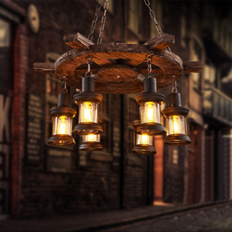 Lighting Decor For Living Room - Antiek stijl hanglamp voor woonkamer en