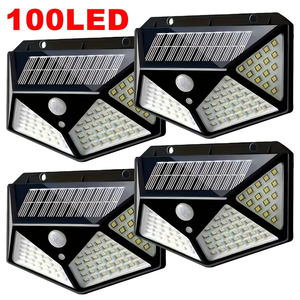 Lighting Decoration Outdoor - 100LED buitenlamp op zonne-energie, buitenlamp met