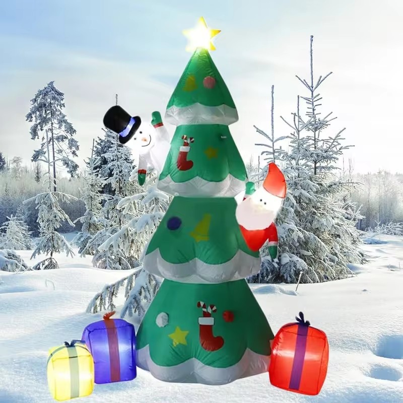 Decor Lighting Uk - Voor 7FT Kerstboom Opblaasbare Decoratie Speelgoed
