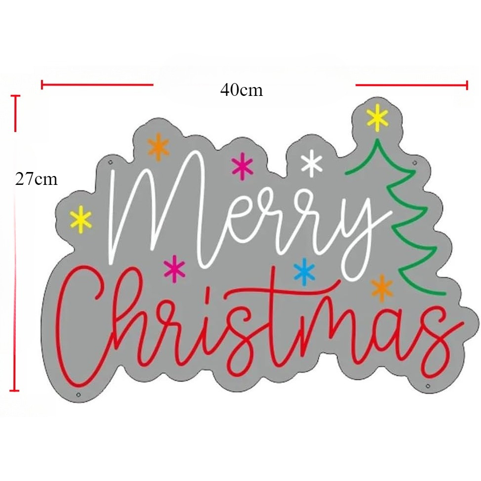 Vrolijk kerstfeest neonbord me - Lighting Decoration Ideas For Home recensie en prijs