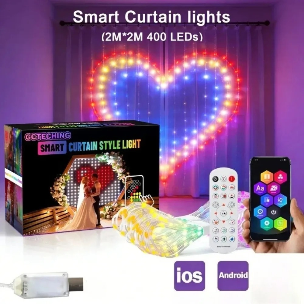 Buiten LED Pixel Gordijnverlic - Lighting Decoration Outdoor recensie en prijs