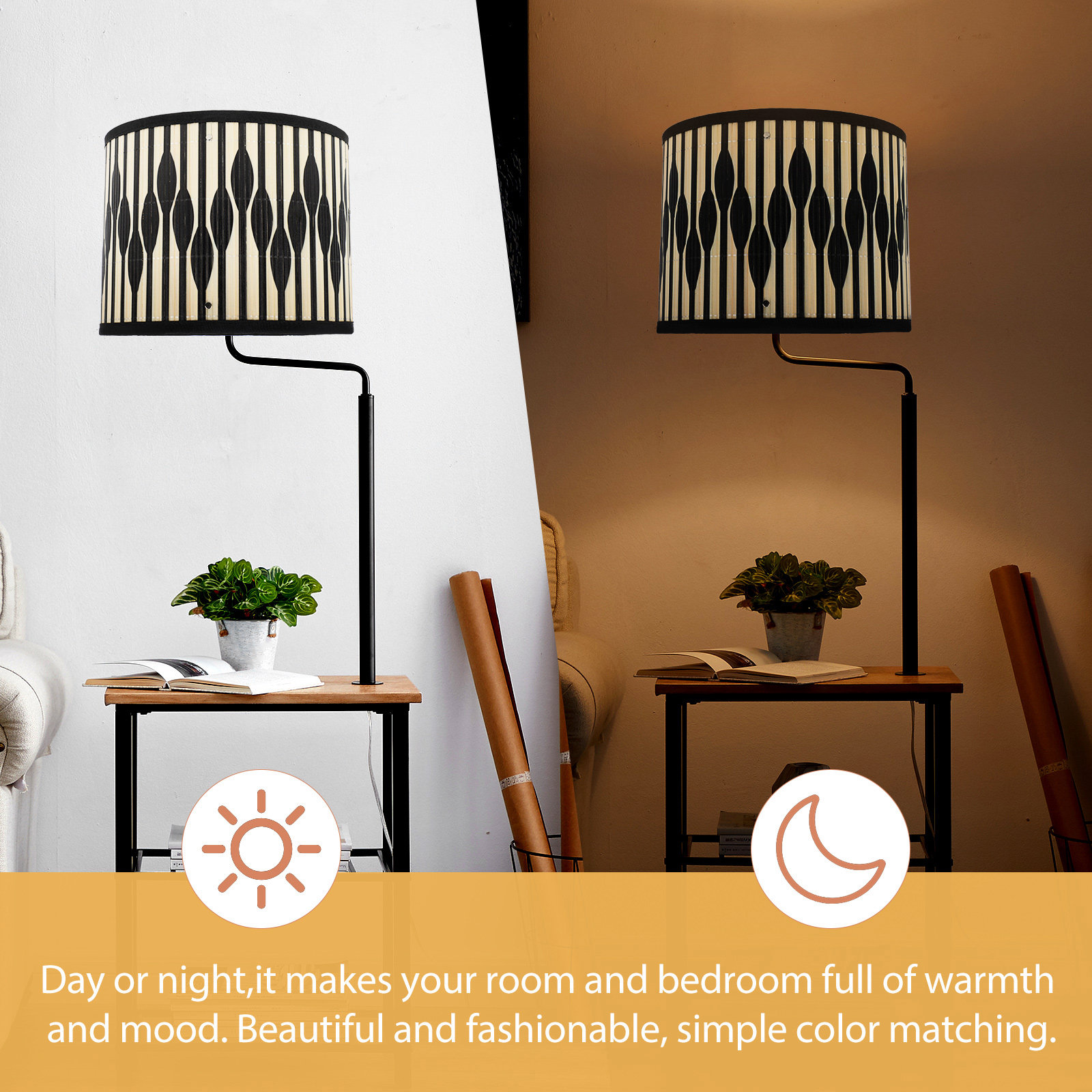 Lampenkap met geometrisch desi - Geometric Lamp Shade recensie en prijs