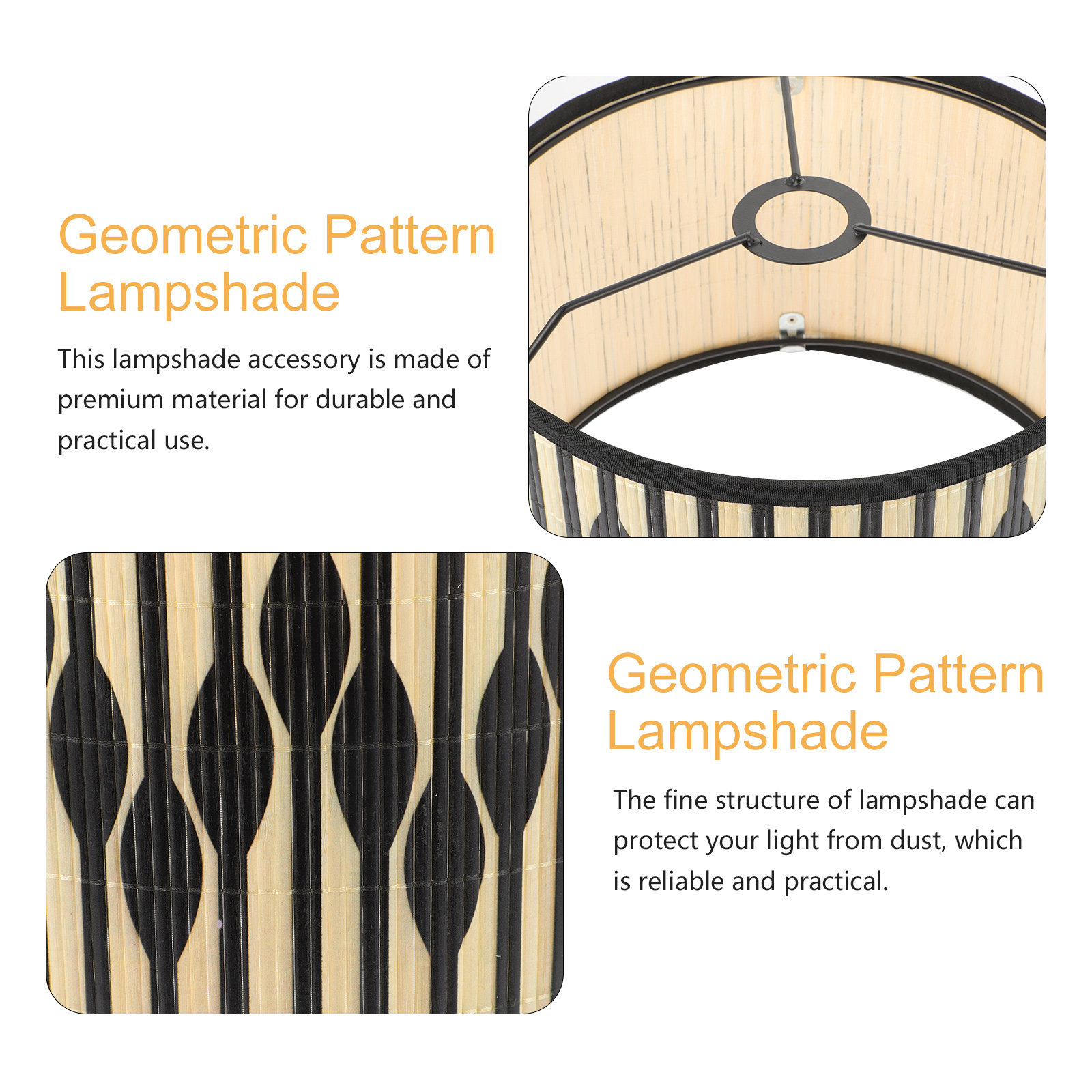 Lampenkap met geometrisch desi - Geometric Lamp Shade recensie en prijs