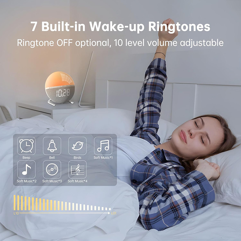 Wakker word-lamp zonsopgang-we - Lighting Decor Sunrise recensie en prijs