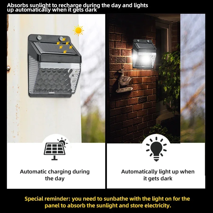 LED-zonnelamp PIR bewegingssen - Lighting Decoration Outdoor recensie en prijs