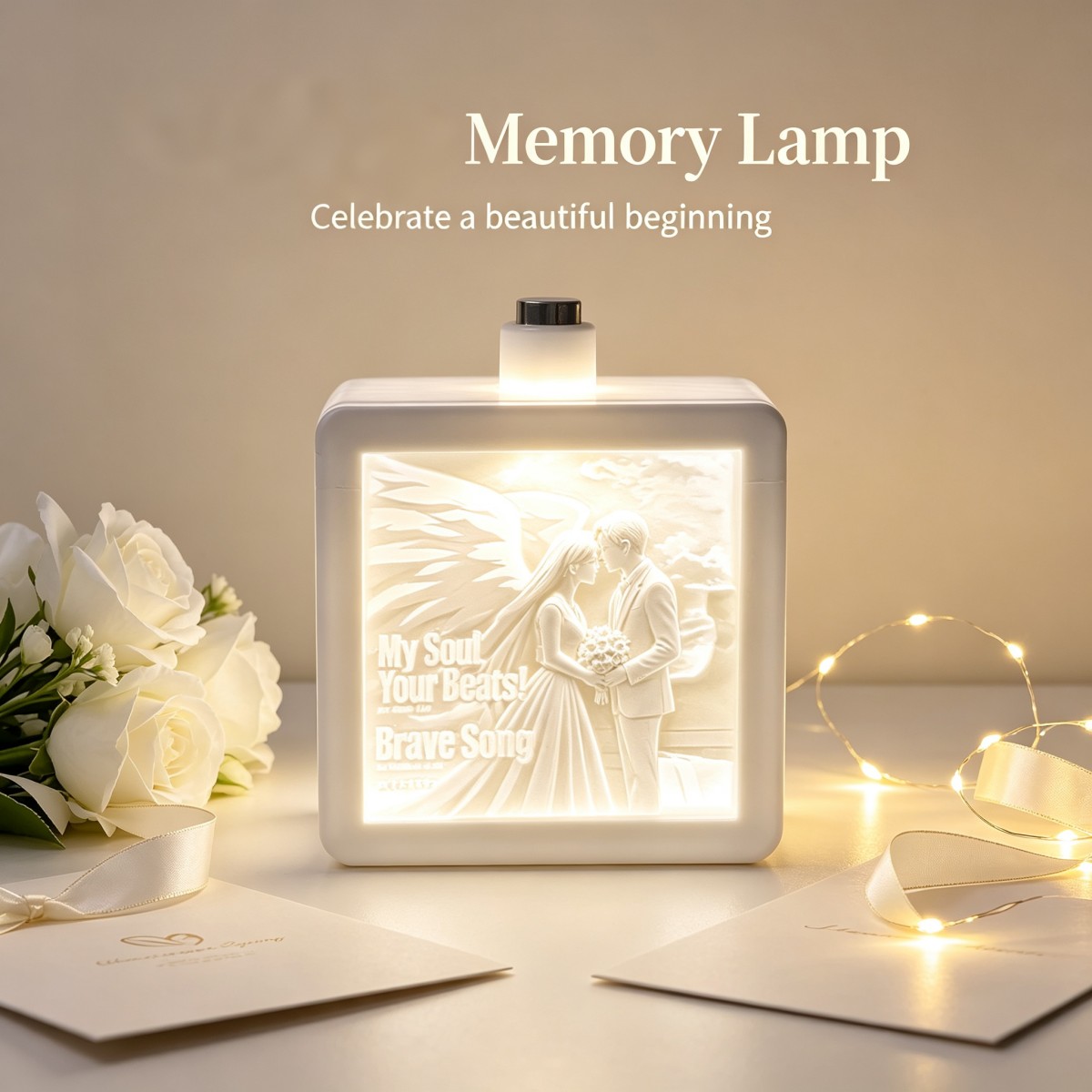 Gepersonaliseerd 3D-geprint fo - Lighting Decoration Wedding recensie en prijs
