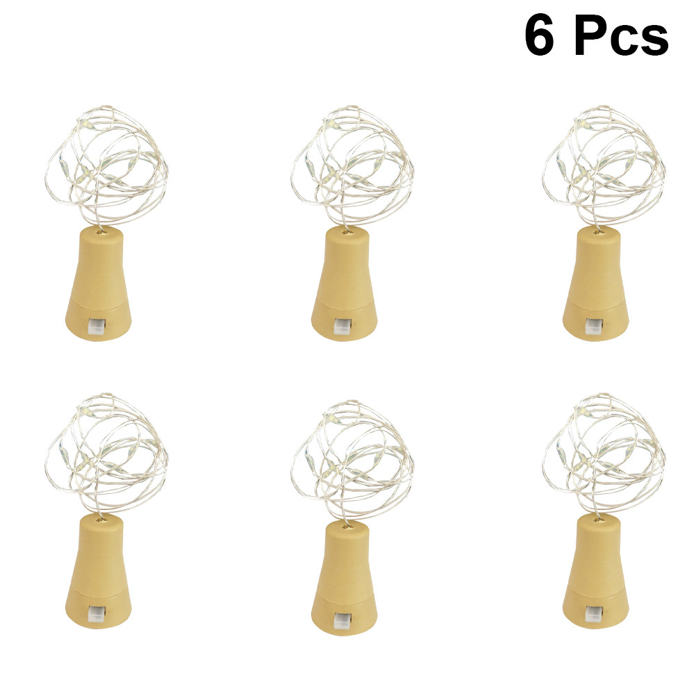 6 stuks rode wijnfles kurk lic - Decor Lighting Cork recensie en prijs