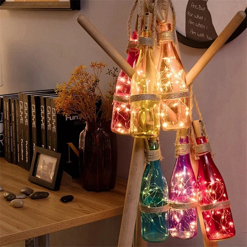 6 stks 20led Wijnfles met Kurk - Decor Lighting Cork recensie en prijs
