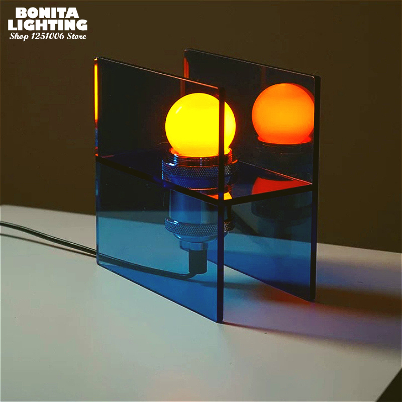 Geometrische acryl tafellamp m - Lighting Decor Sunrise recensie en prijs