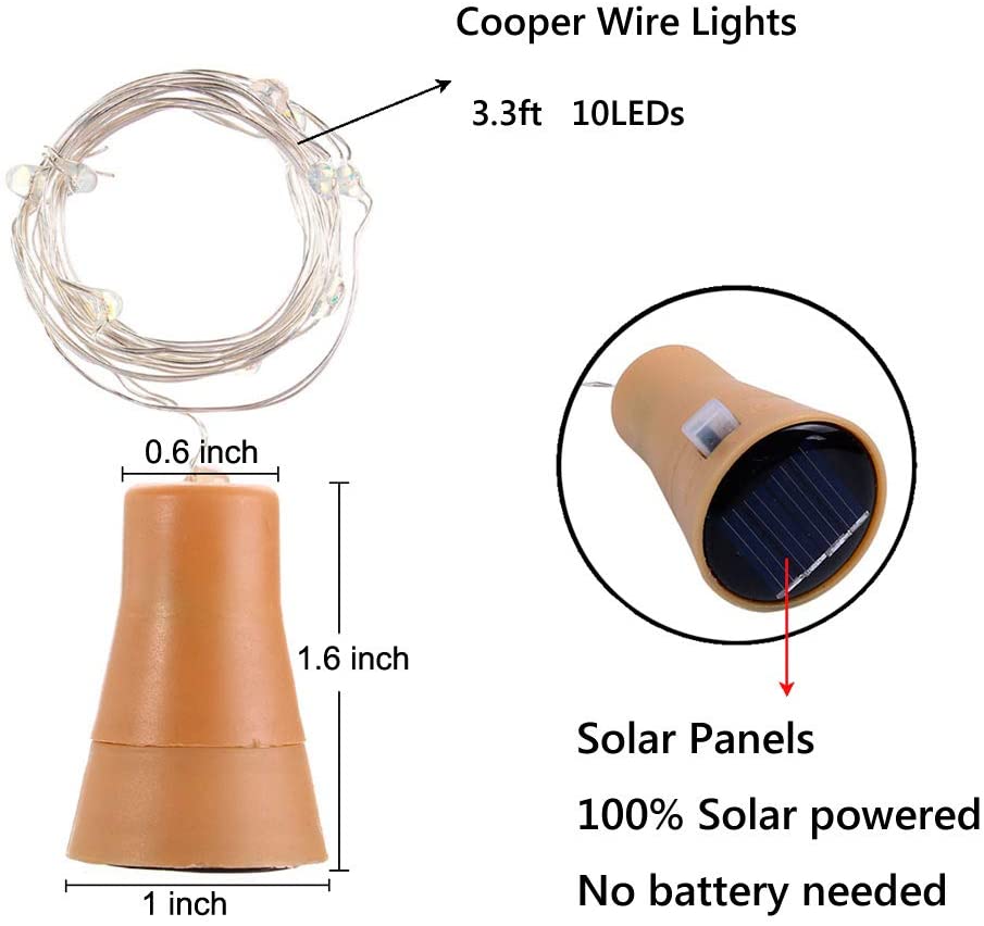 Zonne Wijnfles Led String Fair - Decor Lighting Cork recensie en prijs