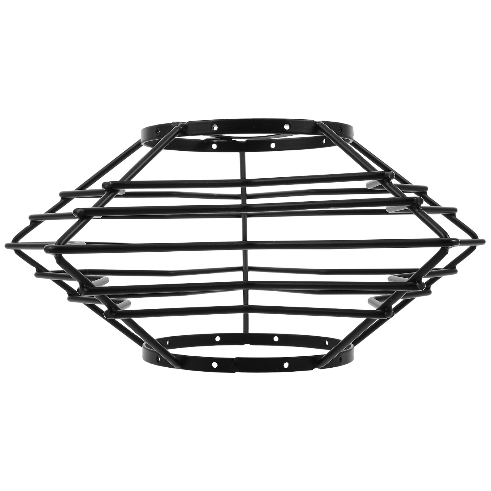 Zwarte geometrische metalen la - Geometric Lamp Shade recensie en prijs
