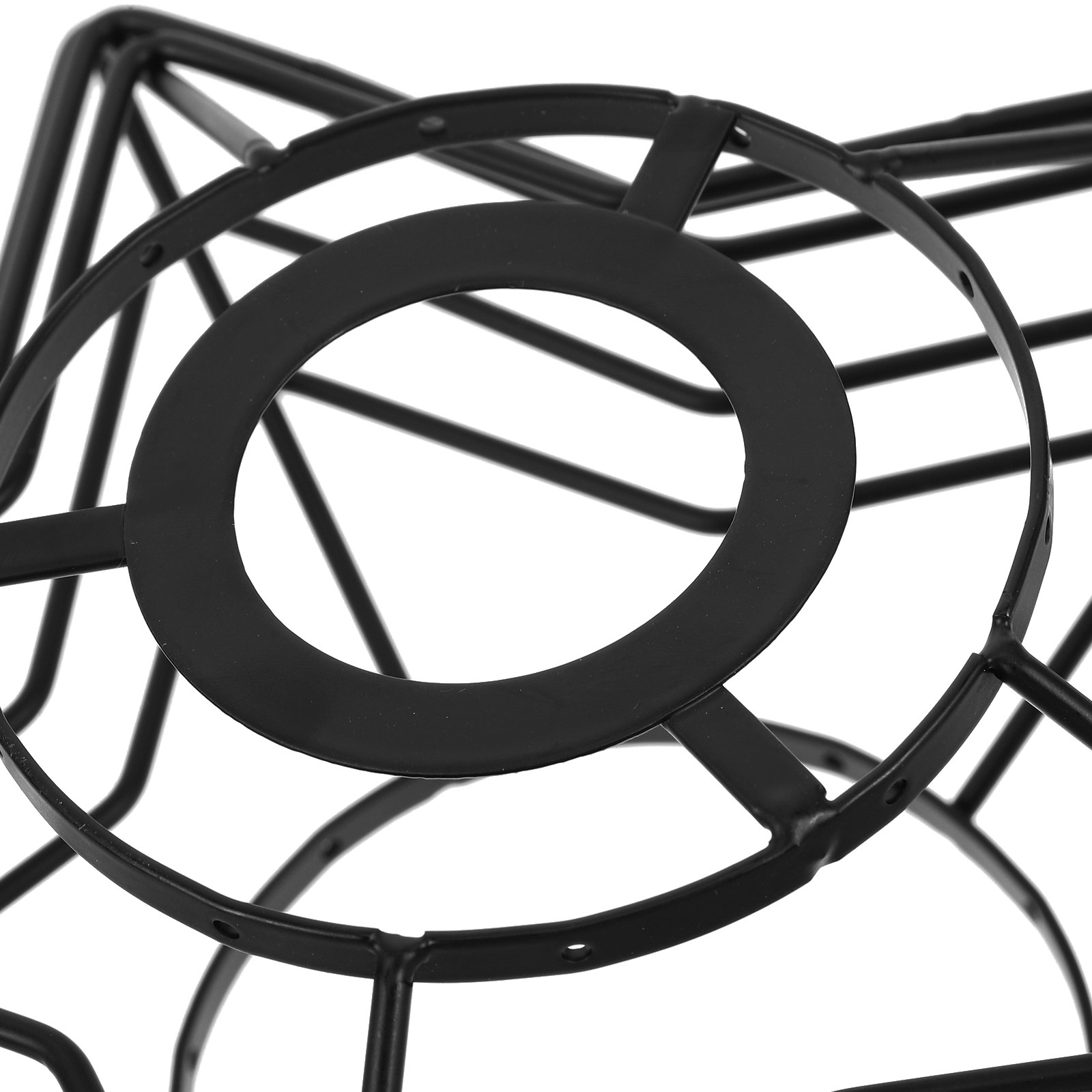Zwarte geometrische metalen la - Geometric Lamp Shade recensie en prijs