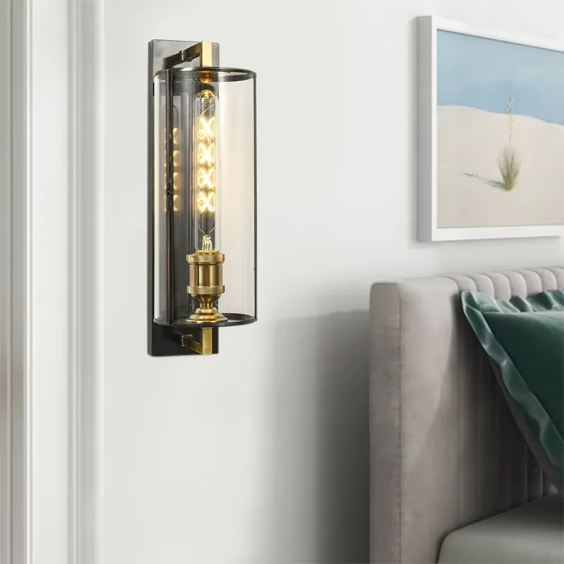 Moderne gouden cilindrische le - Lighting Decor For Living Room recensie en prijs