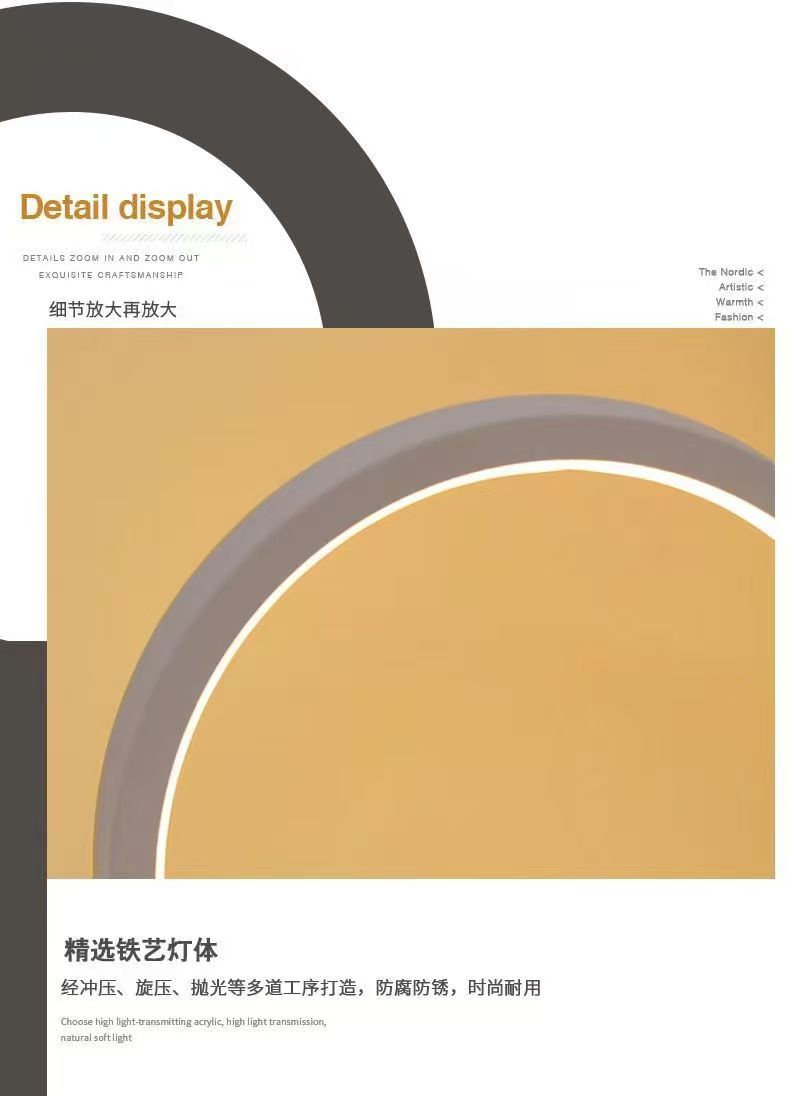 20CM LED Eenvoudige Ronde Ring - Lighting Decor For Living Room recensie en prijs