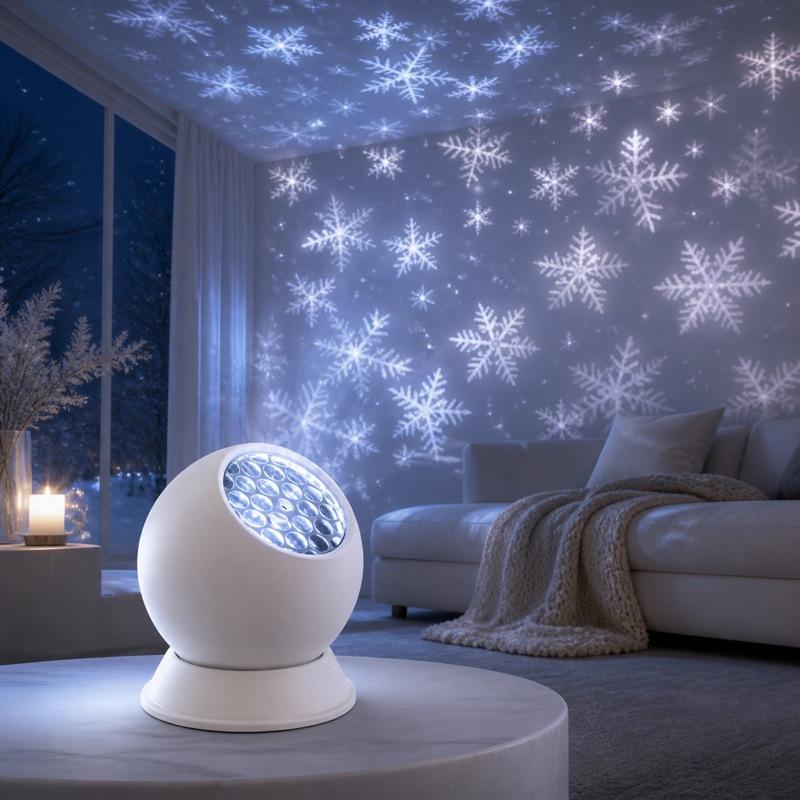 360 °   Draaiende LED-sneeuwvl - Lighting Decoration Outdoor recensie en prijs