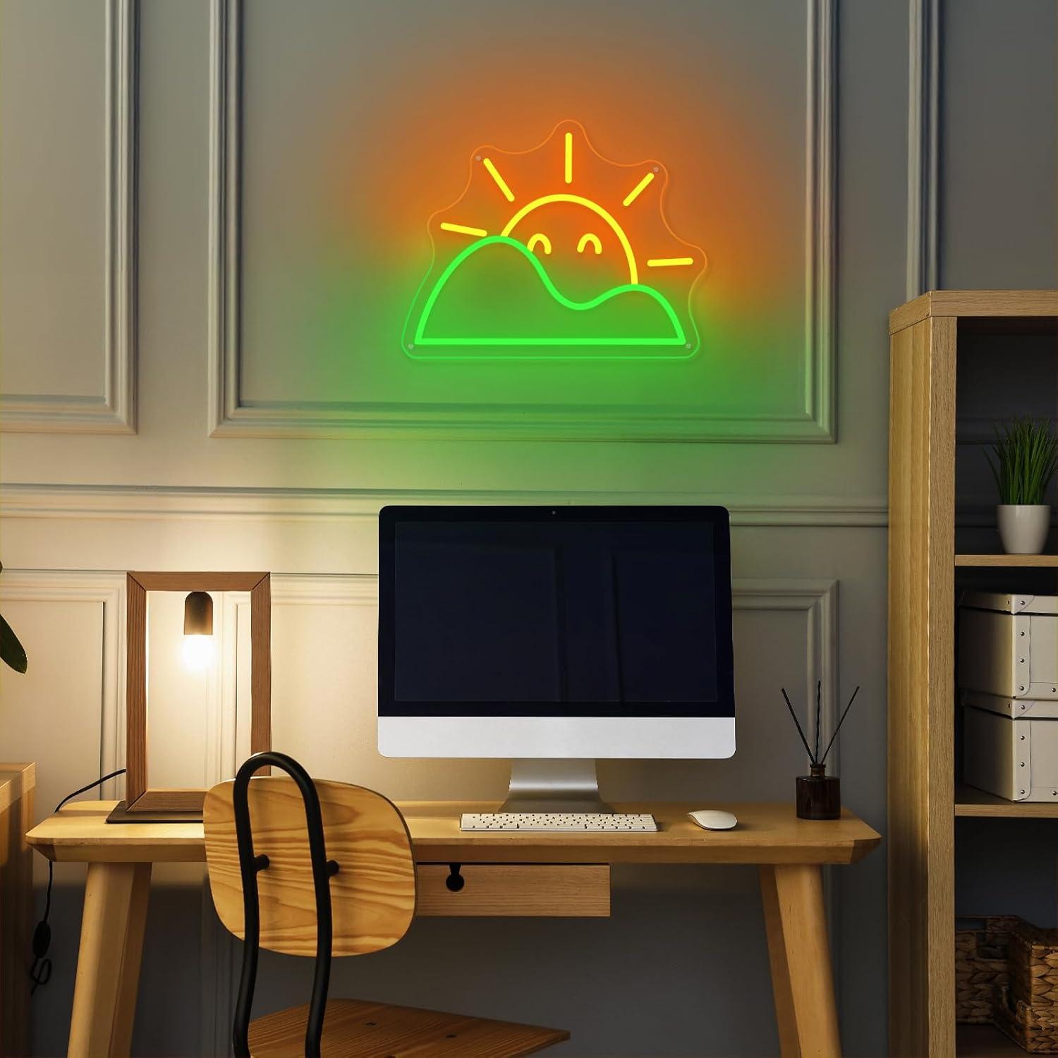 Sunrise Neon Sign USB Dimbare  - Lighting Decor Sunrise recensie en prijs