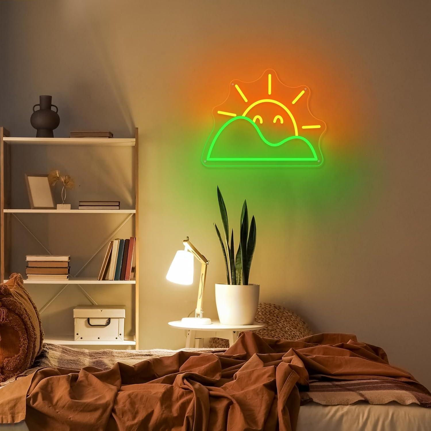 Sunrise Neon Sign USB Dimbare  - Lighting Decor Sunrise recensie en prijs