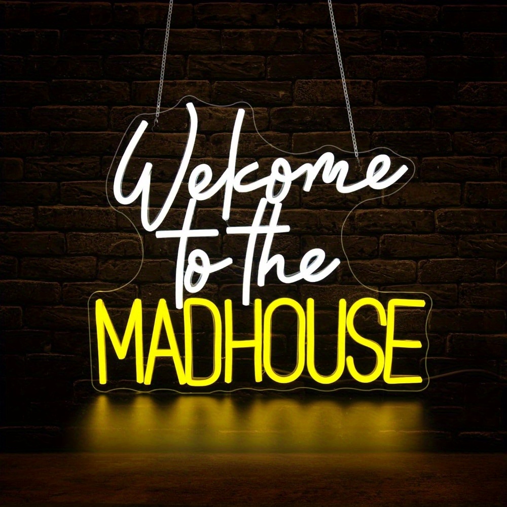 Welkom bij de Madhouse Neon Si - Lighting Decoration Ideas For Home recensie en prijs
