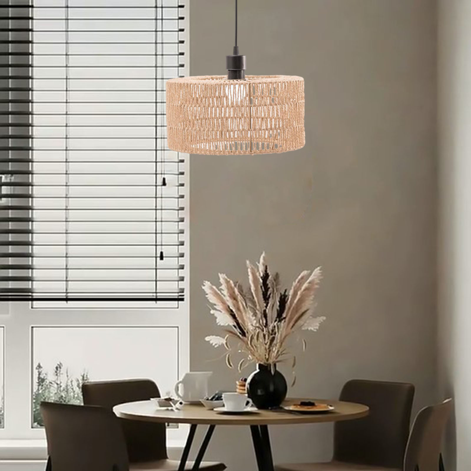 Papieren Touw Lampenkap Hangla - Geometric Lamp Shade recensie en prijs