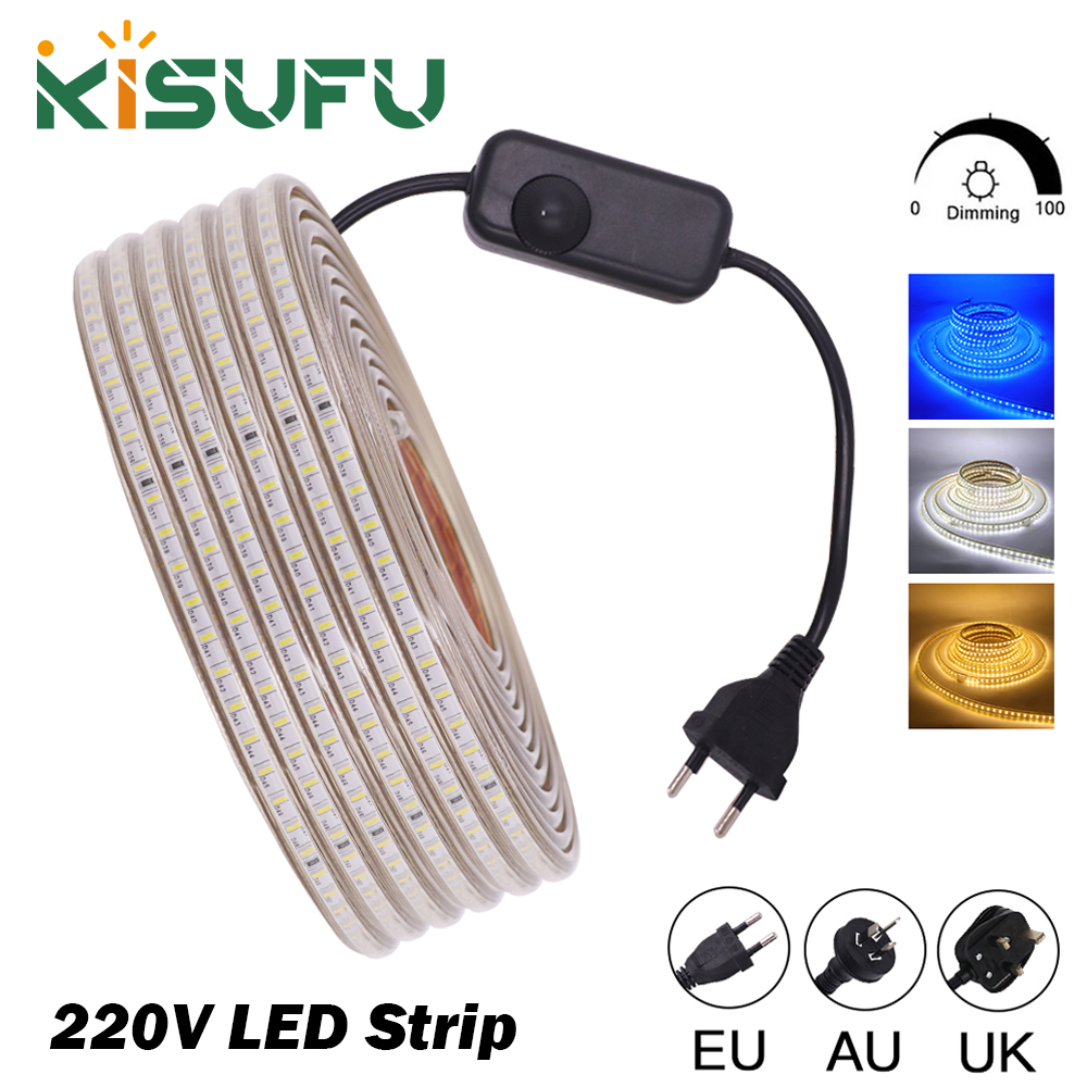 220V LED Strip Met Dimmer EU/U - Decor Lighting Uk recensie en prijs