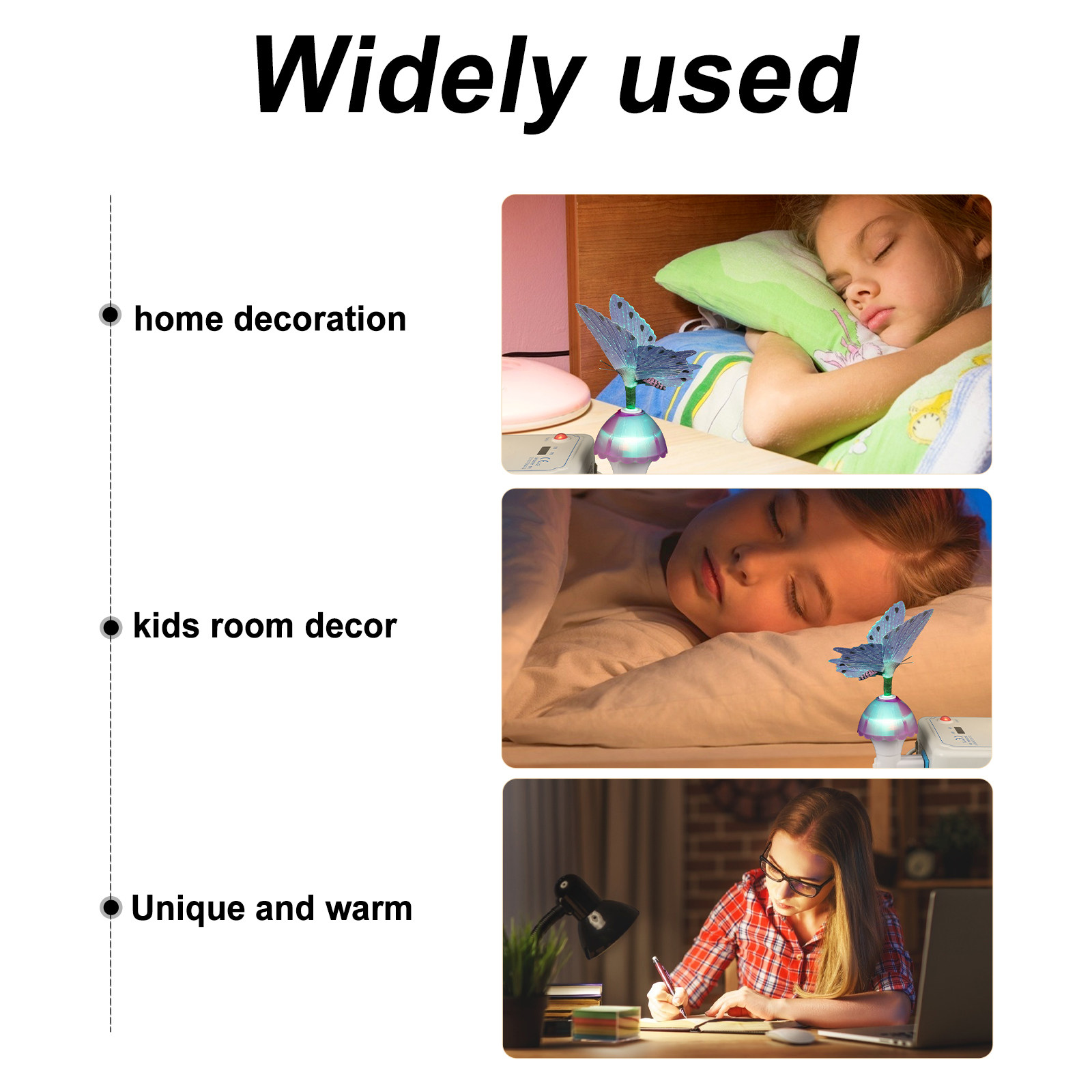 Nachtlampje met vlindermotief, - Lighting Decoration Ideas For Home recensie en prijs