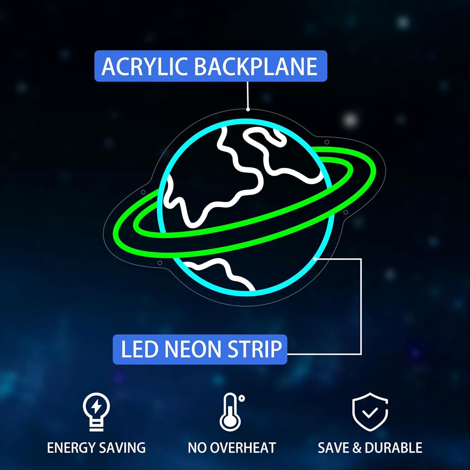 Aarde Neon Lichtreclame Planee - Lighting Decor For Living Room recensie en prijs