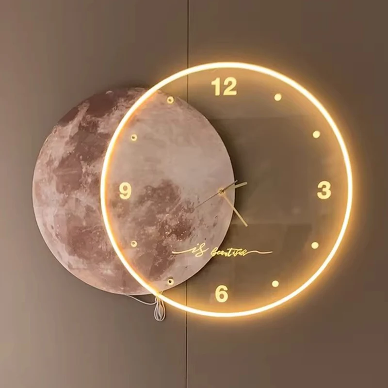Grote 3D-wandklokken Stille be - Lighting Decor Sunrise recensie en prijs