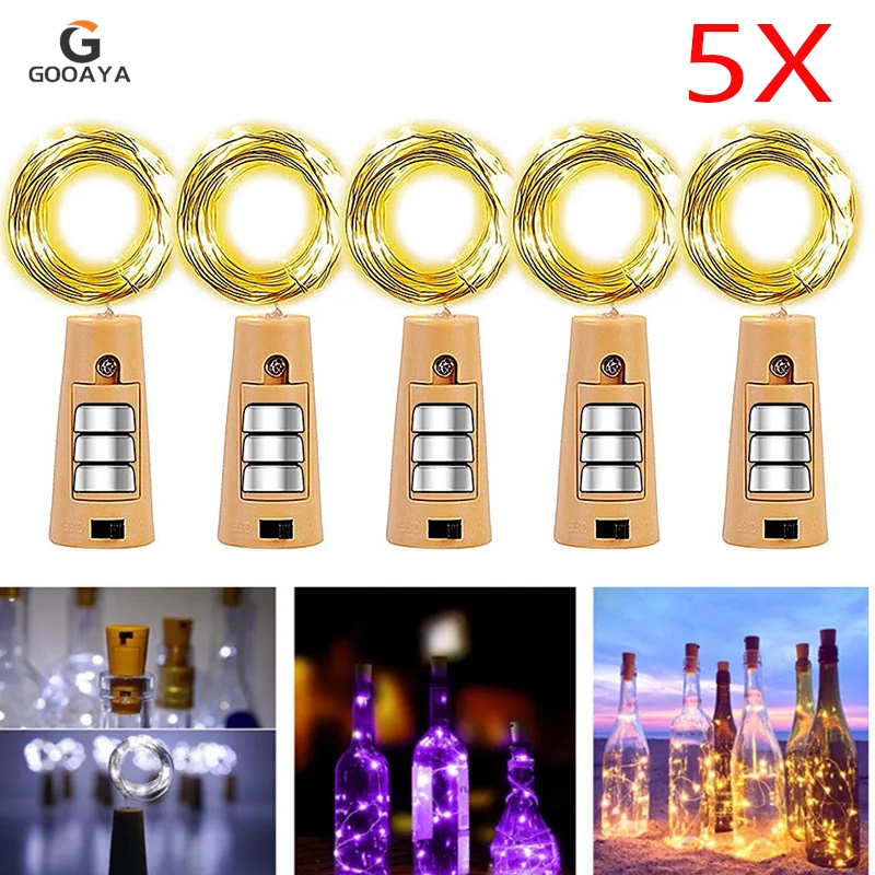 5 stks Bar LED Wijnfles Kurk S - Decor Lighting Cork recensie en prijs