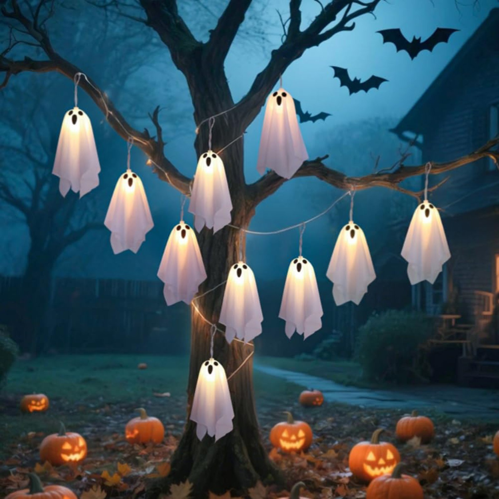 Spookhuis Decor Halloween Ghos - Lighting Decor For House recensie en prijs