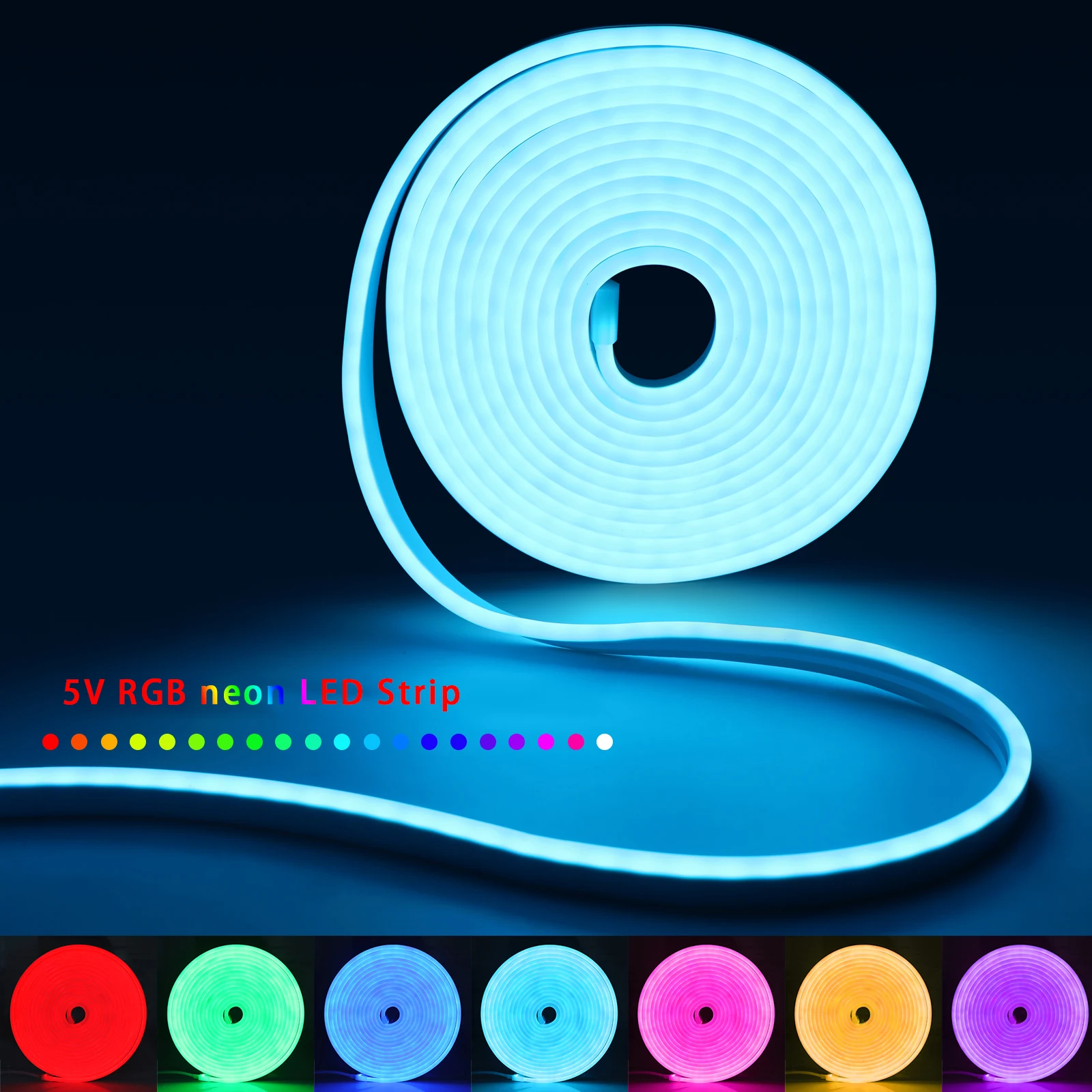 1-5m RGB LED Neon Strip Licht  - Lighting Decor Home recensie en prijs