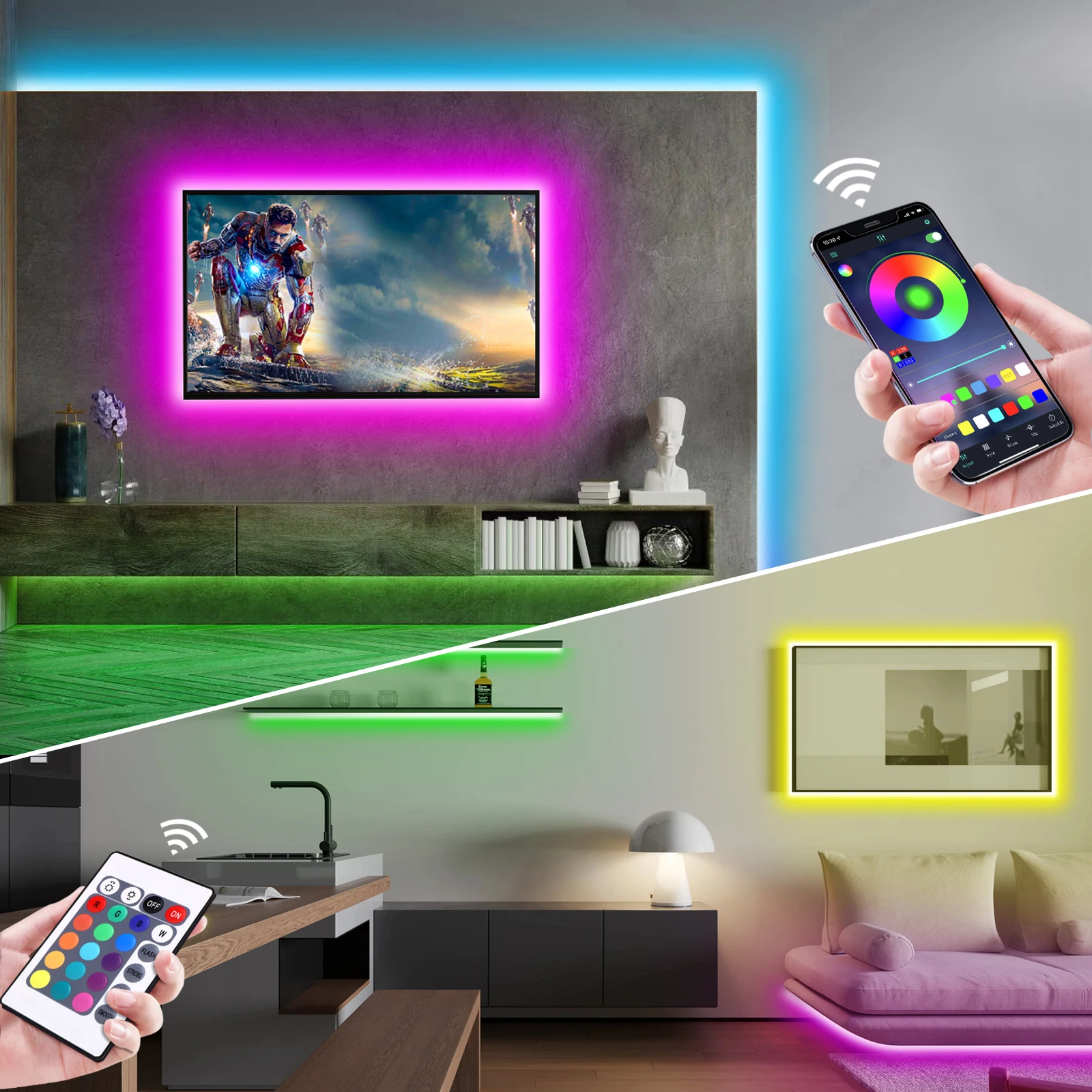 1-5m RGB LED Neon Strip Licht  - Lighting Decor Home recensie en prijs